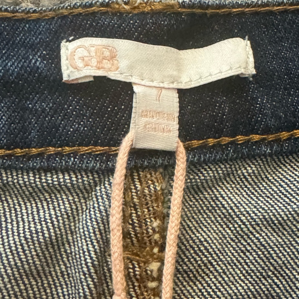 Gianni Bini GB Womens Juniors Straight Leg Distressed Jeans Size 7 NEW - Picture 6 of 10